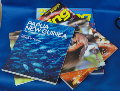 パプアニューギニア・ダイビングイベントのお土産