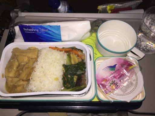 ガルーダ・インドネシア航空の機内食（国内線）