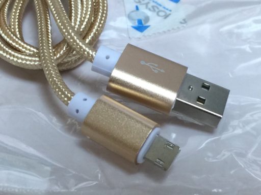 Lightning & Micro USBケーブル