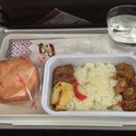 バティック航空の機内食