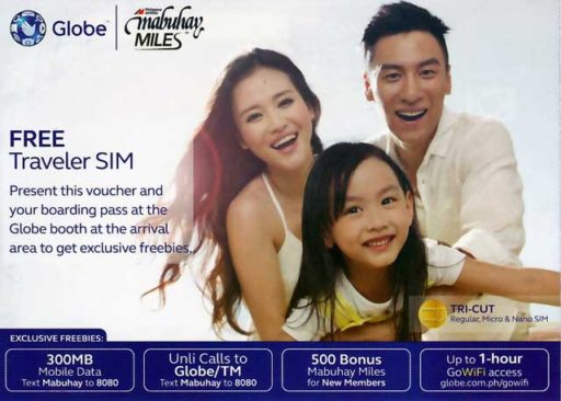 Globe FREE Traveler SIM