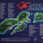 DIVE INTO AMBONのダイビングマップ