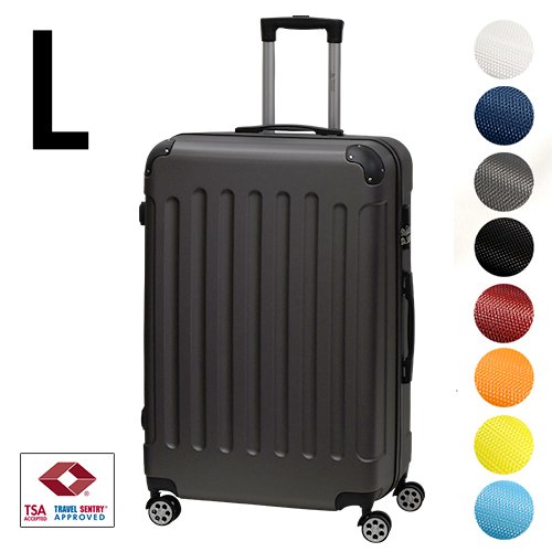 スーツケース Lサイズ 容量98L エコノミック TSAロック キャリーバッグ 軽量 キャリーケース suitcase 大型 size